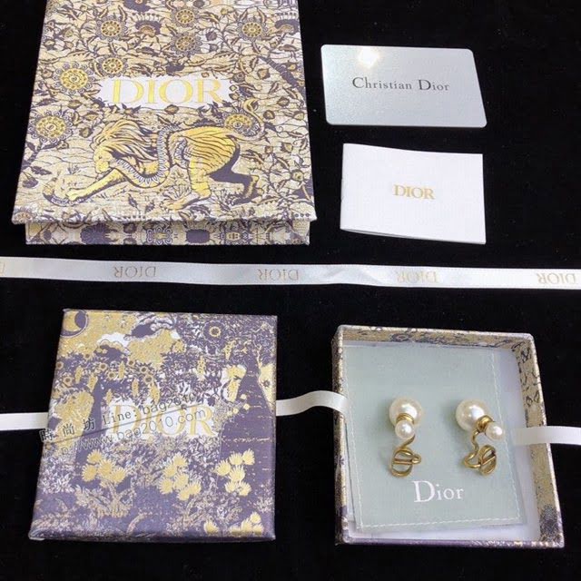 Dior飾品 迪奧經典熱銷新款CD耳釘耳環  zgd1319